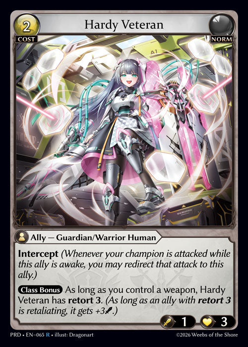 PRD-065 Hardy Veteran (R)