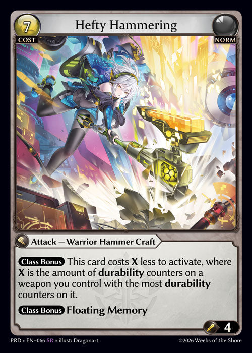 PRD-066 Hefty Hammering (SR)