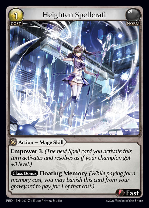 PRD-067 Heighten Spellcraft (C)