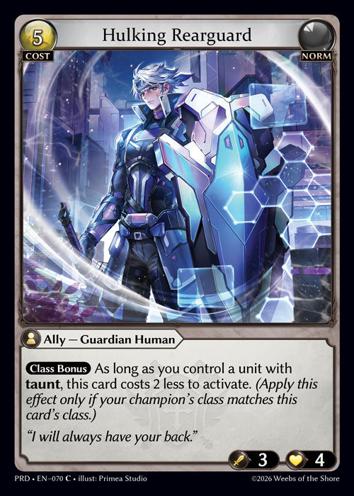 PRD-070 Hulking Rearguard (C)