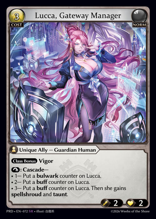 PRD-072 Lucca, Gateway Manager (SR)