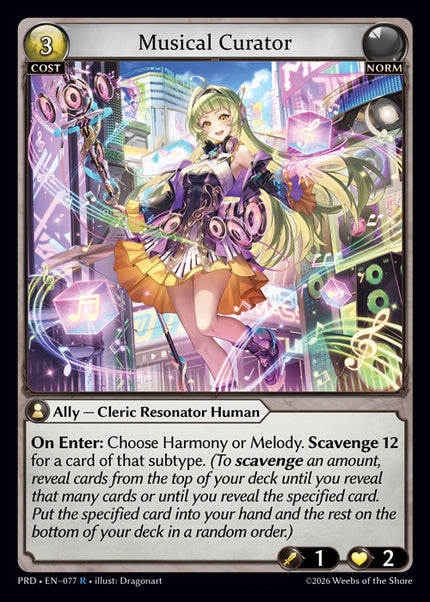 PRD-077 Musical Curator (R)
