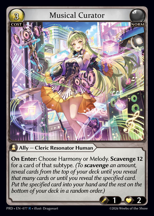 PRD-077 Musical Curator (R)