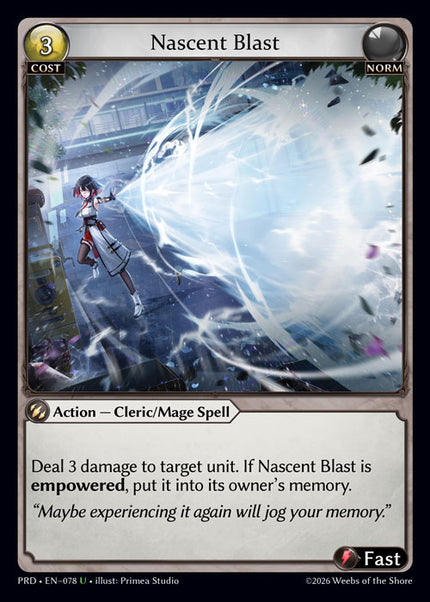 PRD-078 Nascent Blast (U)