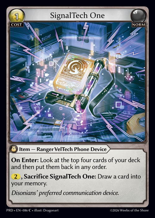PRD-086 SignalTech One (C)