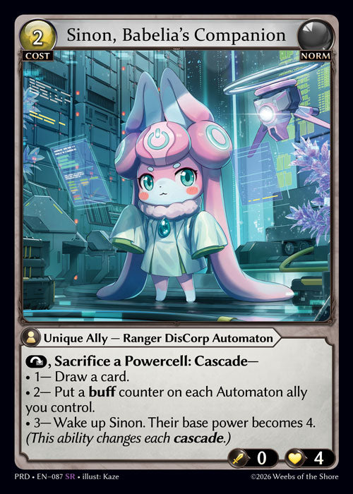 PRD-087 Sinon, Babelia's Companion (SR)