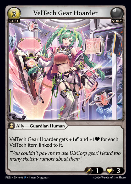 PRD-098 VelTech Gear Hoarder (R)