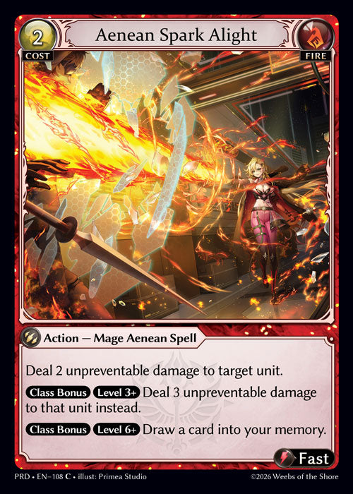 PRD-108 Aenean Spark Alight (C)