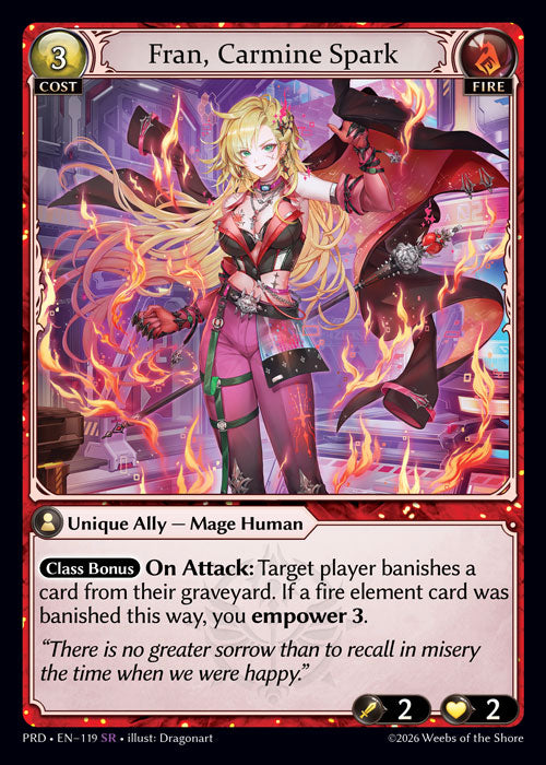 PRD-119 Fran, Carmine Spark (SR)