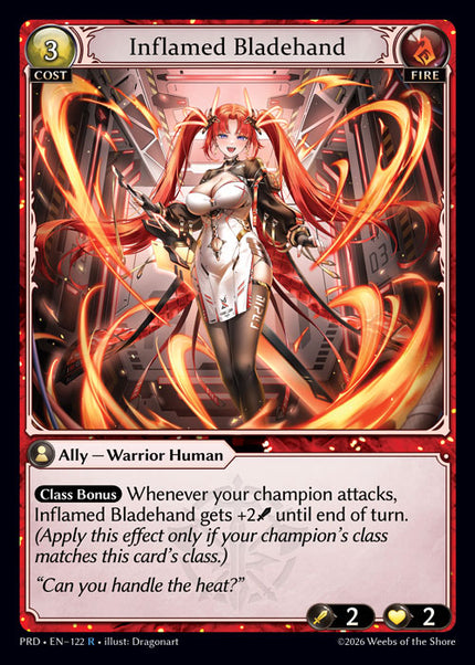 PRD-122 Inflamed Bladehand (R)