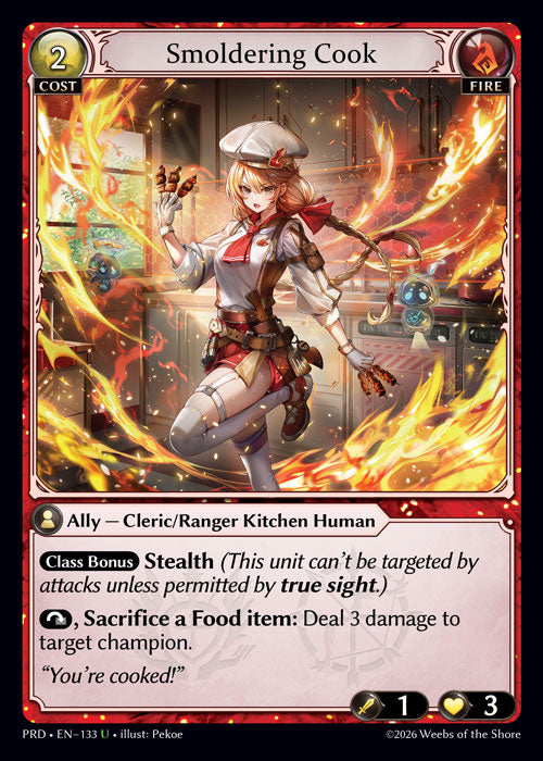 PRD-133 Smoldering Cook (U)