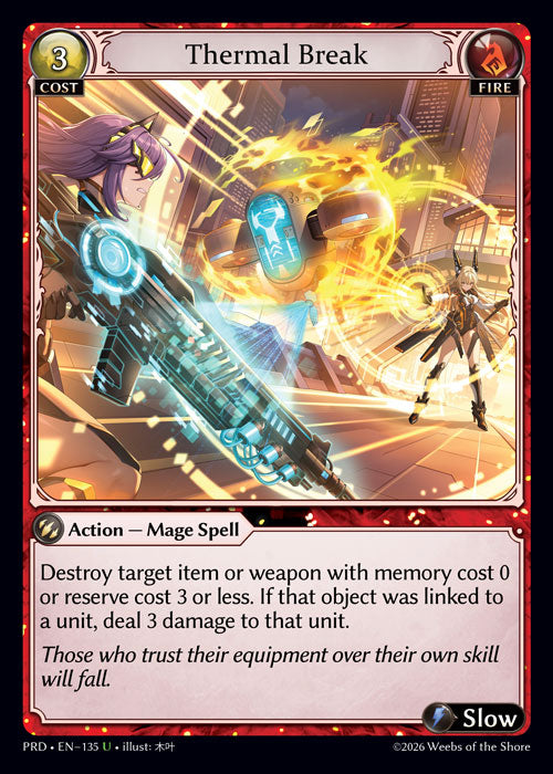 PRD-135 Thermal Break (U)