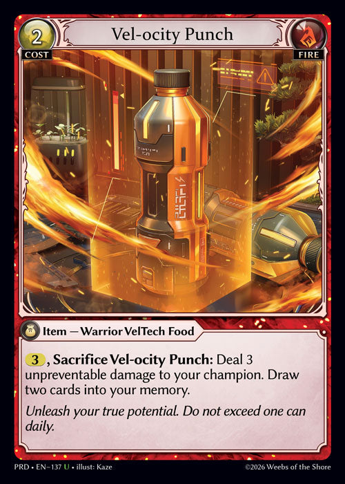 PRD-137 Vel-ocity Punch (U)