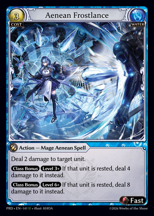 PRD-141 Aenean Frostlance (U)
