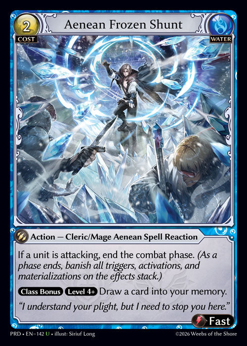 PRD-142 Aenean Frozen Shunt (U)