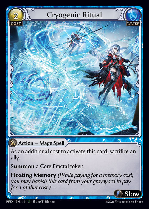 PRD-151 Cryogenic Ritual (U)