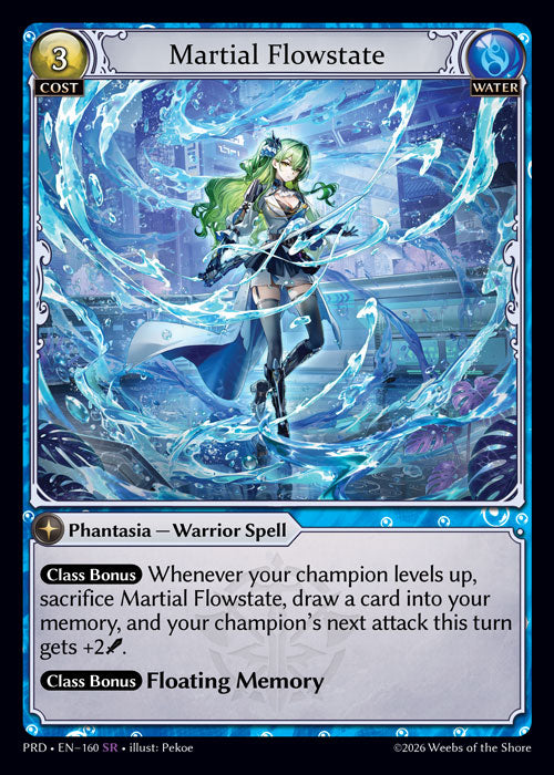 PRD-160 Martial Flowstate (SR)