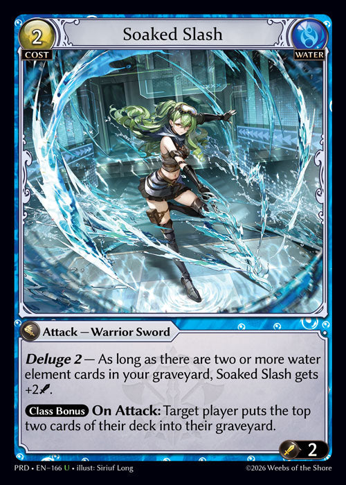 PRD-166 Soaked Slash (U)