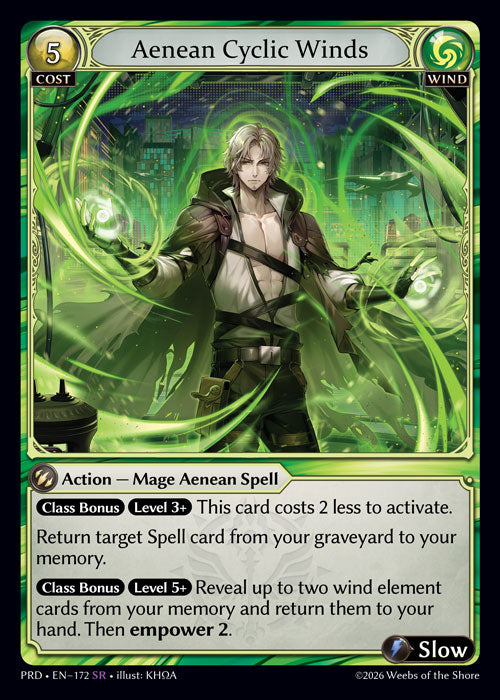 PRD-172 Aenean Cyclic Winds (SR)