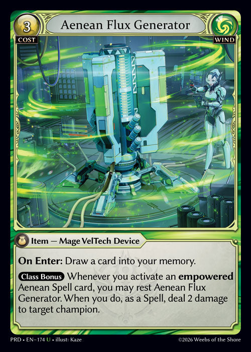PRD-174 Aenean Flux Generator (U)