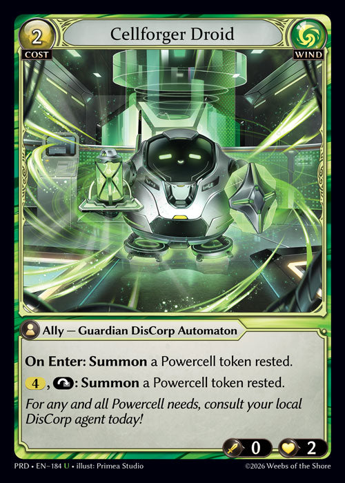 PRD-184 Cellforger Droid (U)