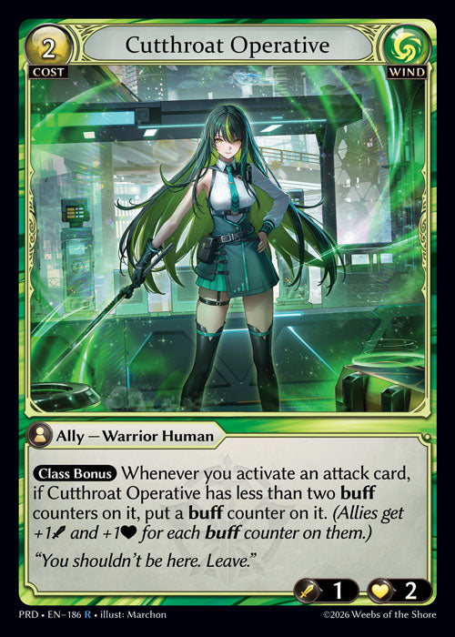 PRD-186 Cutthroat Operative (R)