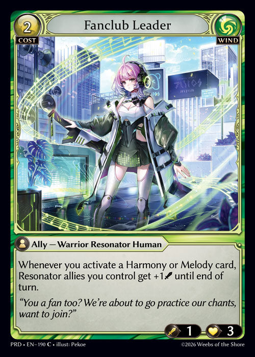 PRD-190 Fanclub Leader (C)