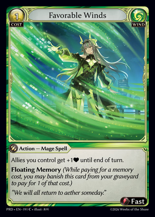 PRD-191 Favorable Winds (C)