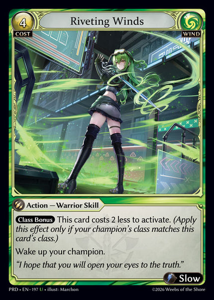 PRD-197 Riveting Winds (U)