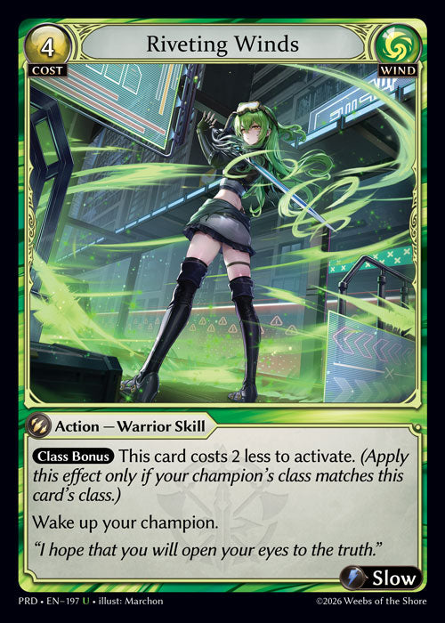 PRD-197 Riveting Winds (U)