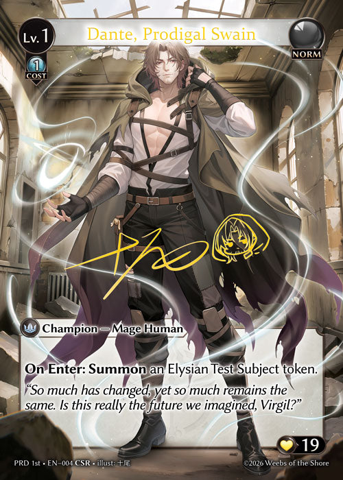 PRD-1st-004 Dante, Prodigal Swain (CSR)
