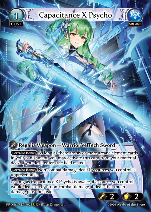 PRD-1st-025 Capacitance X Psycho (UR)