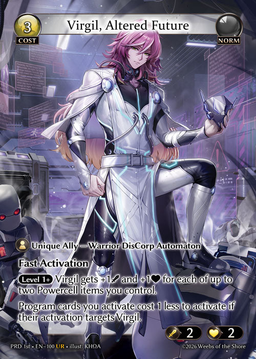 PRD-1st-100 Virgil, Altered Future (UR)