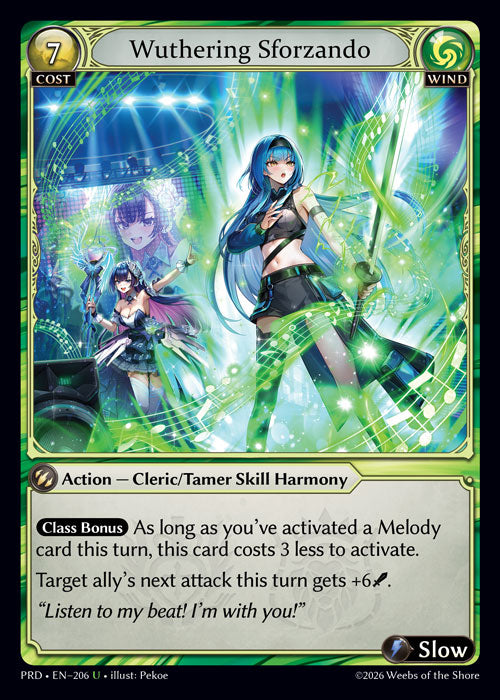 PRD-206 Wuthering Sforzando (U)