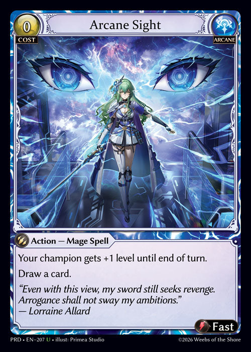 PRD-207 Arcane Sight (U)
