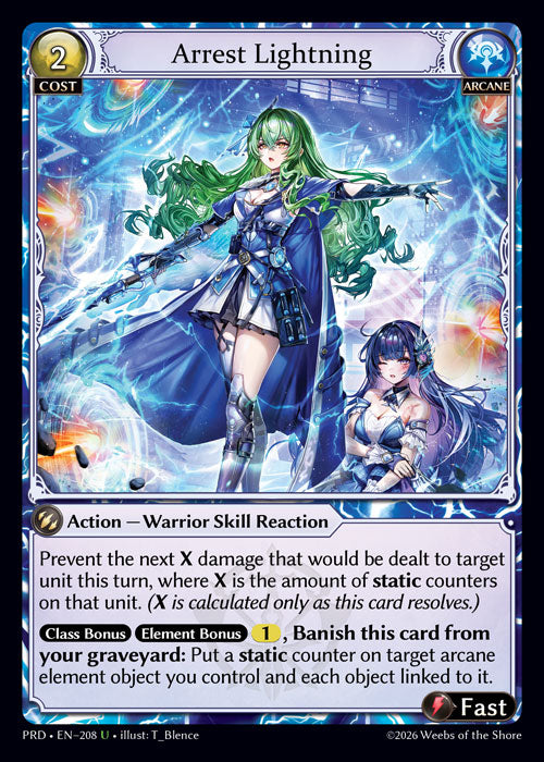 PRD-208 Arrest Lightning (U)