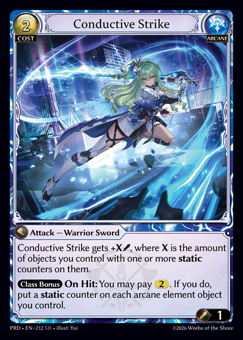 PRD-212 Conductive Strike (SR)