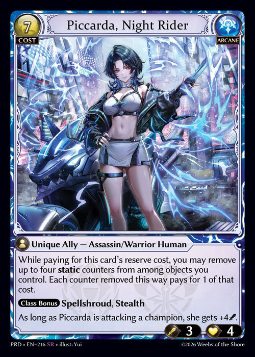 PRD-216 Piccarda, Night Rider (SR)