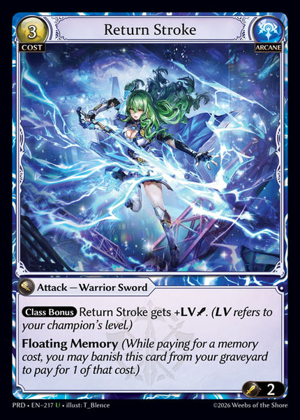 PRD-217 Return Stroke (U)