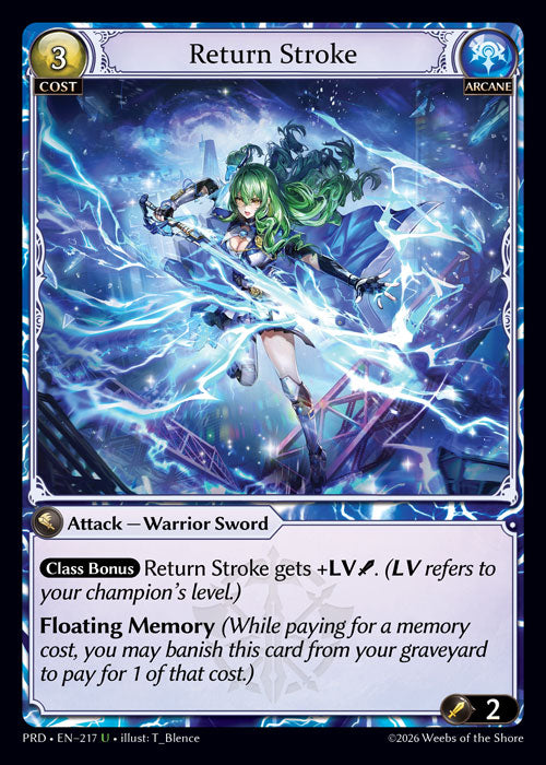 PRD-217 Return Stroke (U)