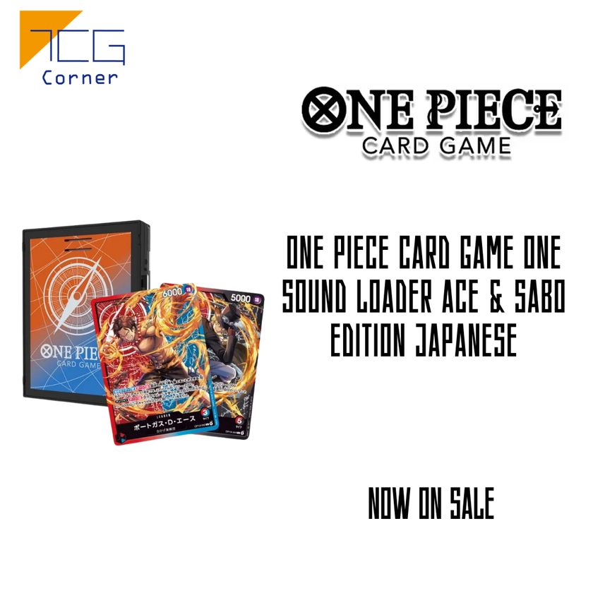 One Piece Card Game ONE Sound Loader Ace & Sabo edition Japanese