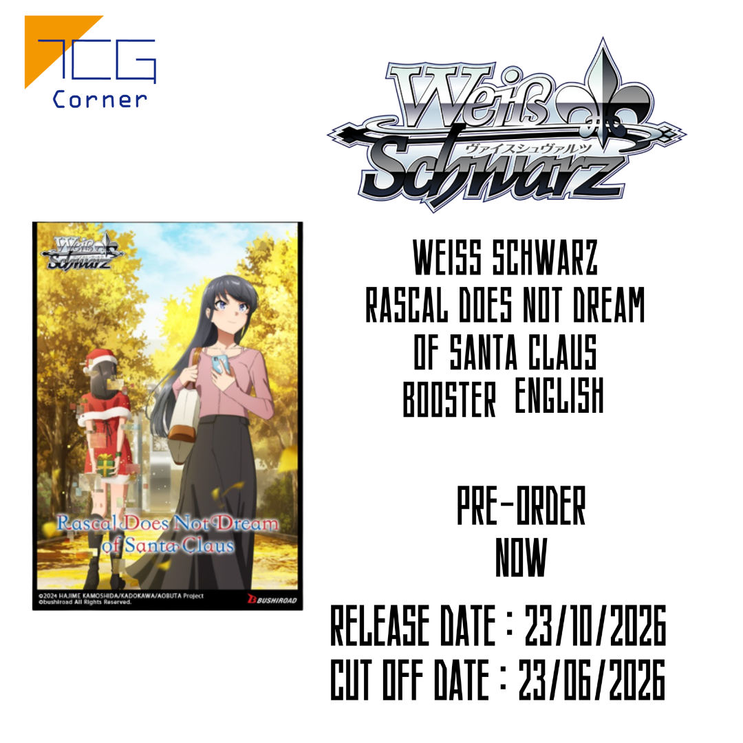 Weiß Schwarz Rascal Does Not Dream of Santa Claus Booster English Pre-Order