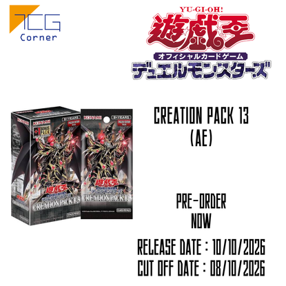 Yu-Gi-Oh! Official Card Game Duel Monsters CREATION PACK 13(AE) Second – TCG Corner