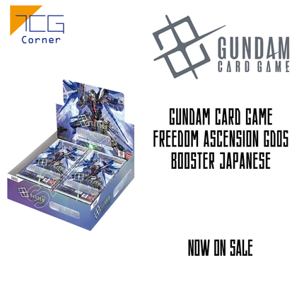Gundam Card Game Freedom Ascension GD05 Booster Japanese