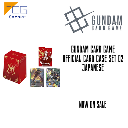 Gundam Card Game Official Card Case Set 02 Japanese