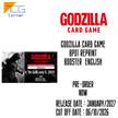 Godzilla Card Game BP01 Reprint Booster English Pre-Order