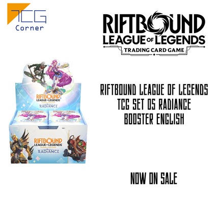 Riftbound League of Legends TCG Set 05 Radiance Booster English