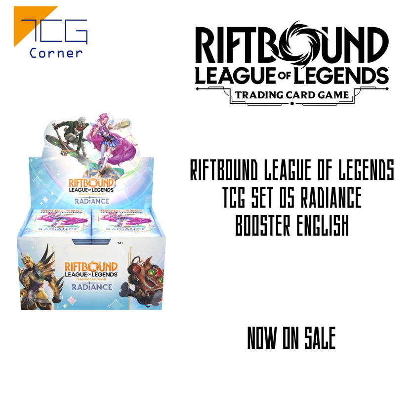 Riftbound League of Legends TCG Set 05 Radiance Booster English