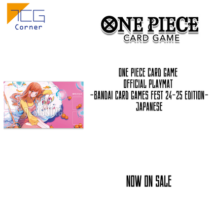 One Piece Card Game  Official Playmat  -Bandai Card Games Fest 24-25 Edition- Japanese