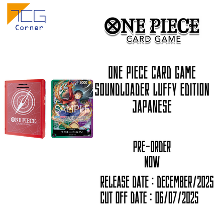 One Piece Card Game Soundloader Luffy Edition Japanese Pre-Order